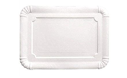 CJ.5 PRATO 29X38CM BRANCO DESCARTAVEL